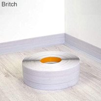Self Adhesive PVC Flexible Skirting Board 50mm x 20mm For Floors & Walls