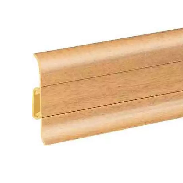 Cable Cover Flexible Edges & PVC Beech Skirting Board with Accessories