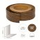 Self Adhesive 15m x 30mm Flexible PVC Skirting Board Strips